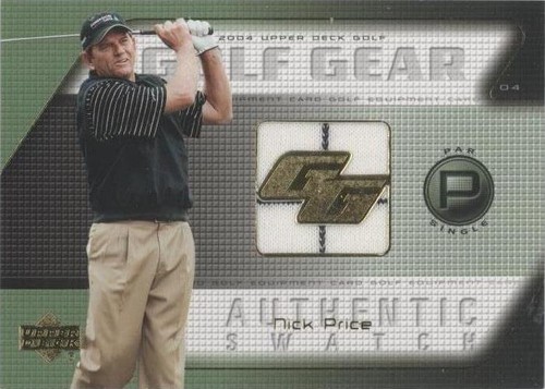 2004 Upper Deck - Nick Price #NP-GG