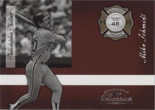 2005 Donruss Classics - Mike Schmidt #HR-1
