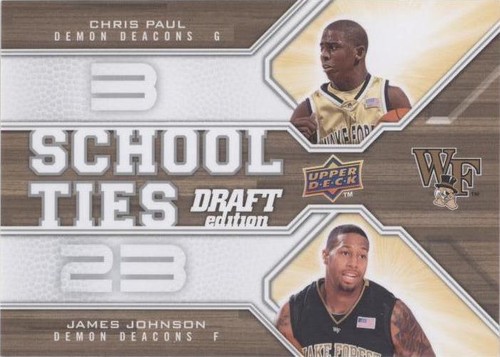 2009-10 Upper Deck Draft Edition - Chris Paul/James Johnson #ST-WF