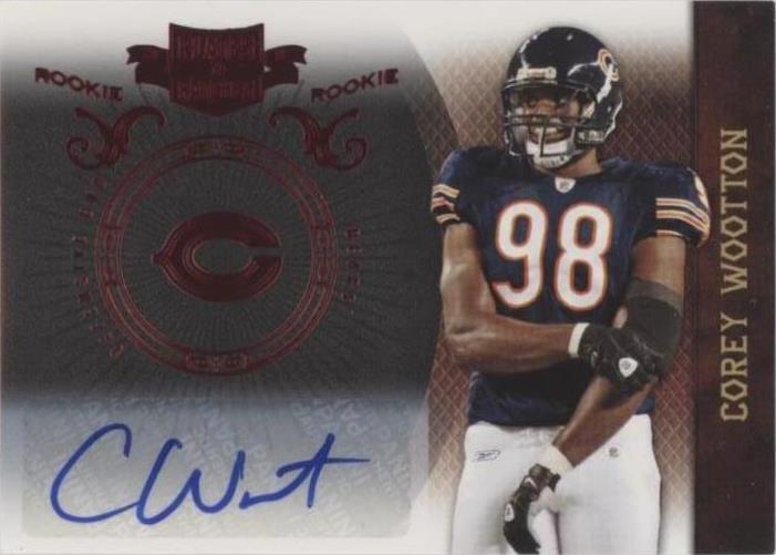 2010 Panini Plates & Patches Corey Wootton #118