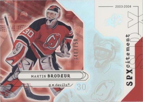 2003-04 SPx - Martin Brodeur #155