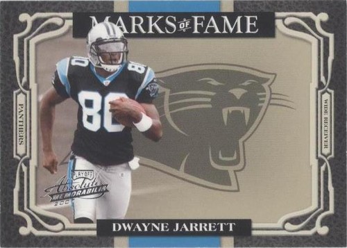 2007 Playoff Absolute Memorabilia Dwayne Jarrett #MOF-23