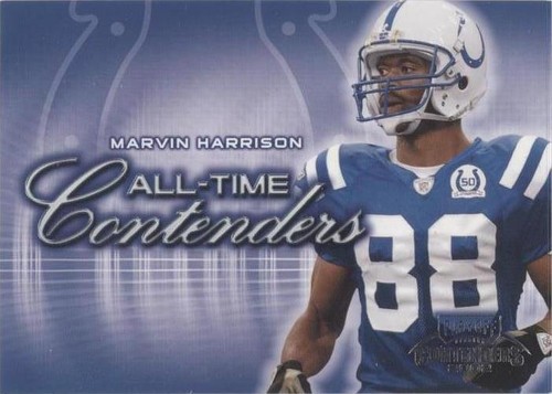 2002 Playoff Contenders Marvin Harrison #AT-15