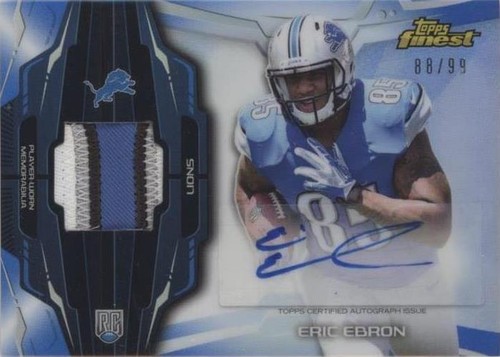 2014 Topps Finest Eric Ebron #RAP-EE