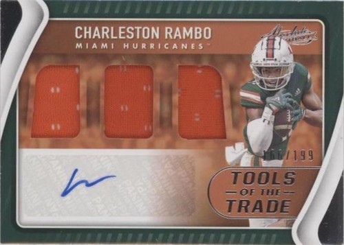 2022 Panini Chronicles Draft Picks Charleston Rambo #TTT-CRA