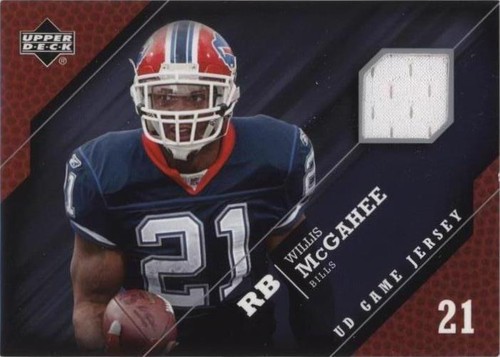 2005 Upper Deck Willis McGahee #GJ-WM