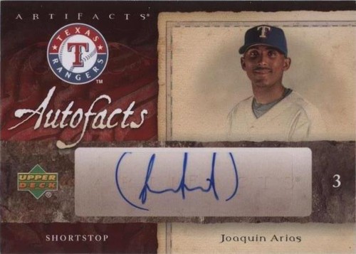 2007 Upper Deck Artifacts - Joaquin Arias #AF-JA