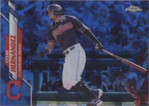 2020 Topps Chrome Update Series Sapphire Edition - Cesar Hernandez #U-99