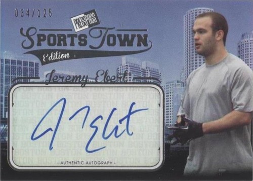 2012 Press Pass Sports Town Edition Autographs Jeremy Ebert #ST JE
