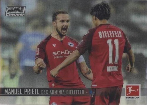 2021-22 Topps Stadium Club Chrome Bundesliga Manuel Prietl #22