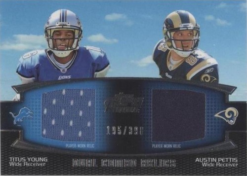 2011 Topps Prime Austin Pettis Titus Young #DCR-YP