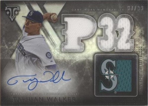 2015 Topps Triple Threads - Taijuan Walker #133
