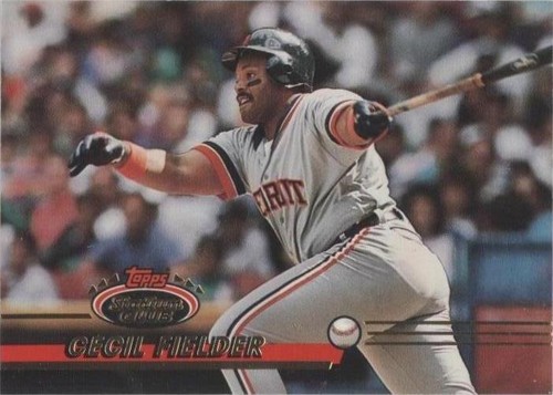 1993 Topps Stadium Club - Cecil Fielder #503