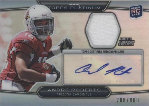 2010 Topps Platinum Andre Roberts #ARP-AR