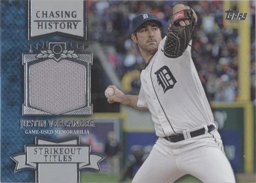 2013 Topps - Justin Verlander #CHR-JV