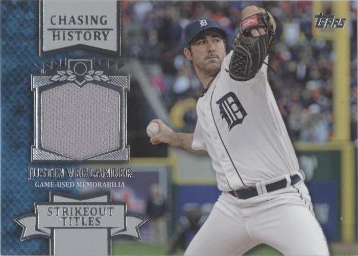 2013 Topps - Justin Verlander #CHR-JV