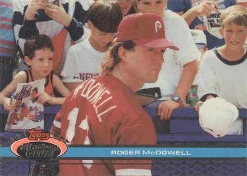 1991 Topps Stadium Club - Roger McDowell #506