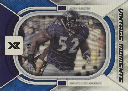 2021 Panini XR Ray Lewis #VM-17