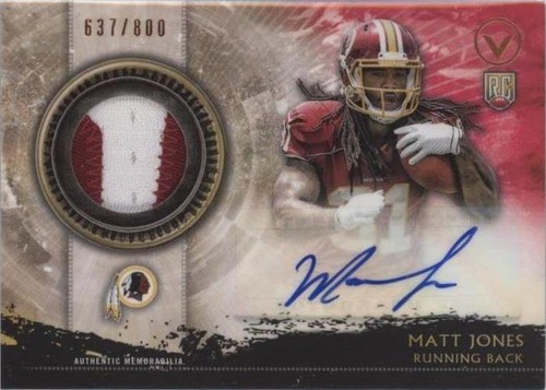 2015 Topps Valor Matt Jones #SHA-MJ