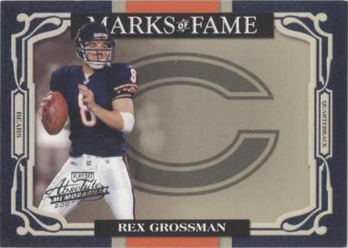 2007 Playoff Absolute Memorabilia Rex Grossman #MOF-11