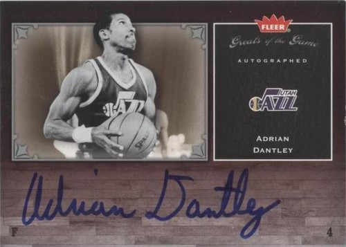 2005-06 Fleer Greats of the Game - Adrian Dantley #GG-AD