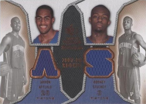 2007-08 SP Rookie Threads - Arron Afflalo/Rodney Stuckey #DRT-SA
