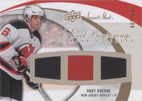 2007-08 Upper Deck Sweet Shot - Andy Greene #122