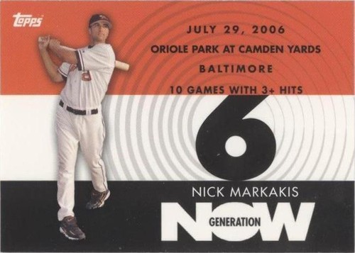 2007 Topps - Nick Markakis #GN355