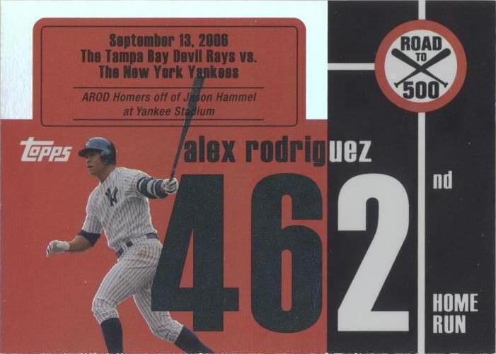 2007 Topps - Alex Rodriguez #ARHR462