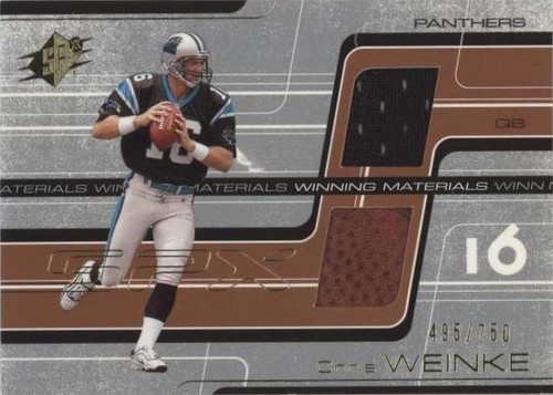 2001 SPx Chris Weinke #WM-CW