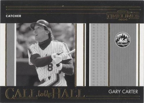 2004 Donruss Timelines - Gary Carter #CH-6