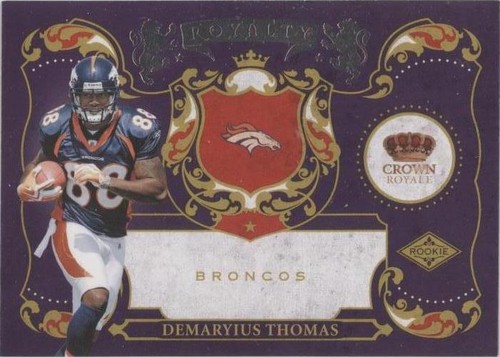 2010 Panini Crown Royale Demaryius Thomas #23