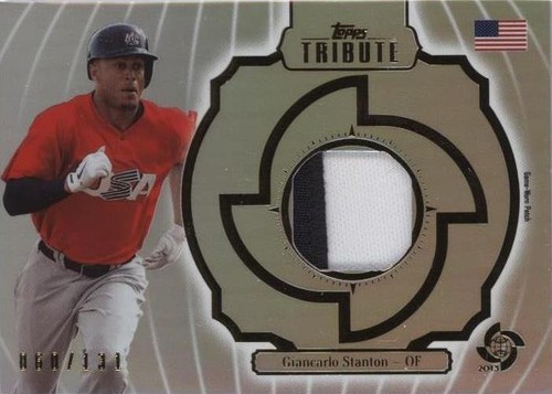 2013 Topps Tribute WBC - Giancarlo Stanton #WPP-GS