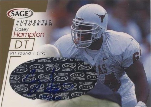 2001 Sage Casey Hampton #A19