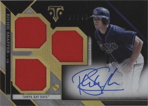 2016 Topps Triple Threads - Richie Shaffer #RFP-RS