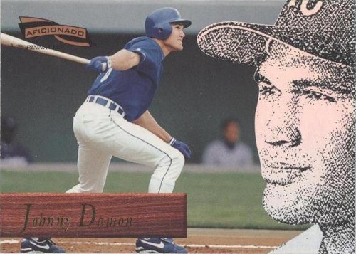 1996 Pinnacle Aficionado - Johnny Damon #128