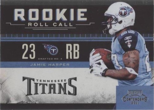 2011 Playoff Contenders Jamie Harper #8
