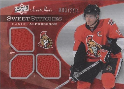 2007-08 Upper Deck Sweet Shot - Daniel Alfredsson #SST-DA