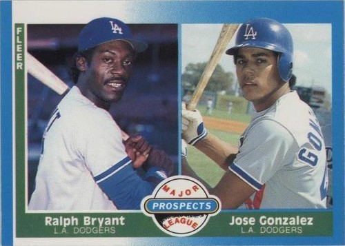 1987 Fleer - Jose Gonzalez Ralph Bryant #649