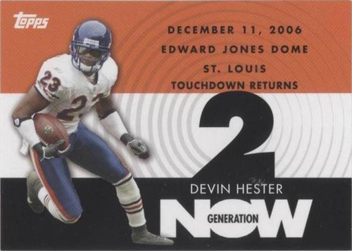 2007 Topps Devin Hester #GN-DH1