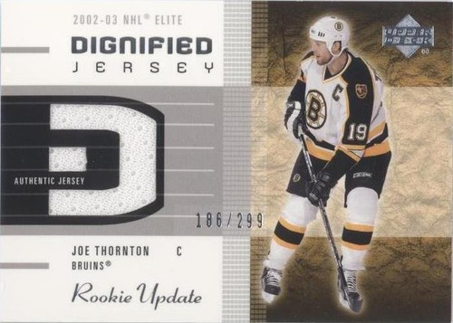 2002-03 Upper Deck Rookie Update - Joe Thornton #D-JT
