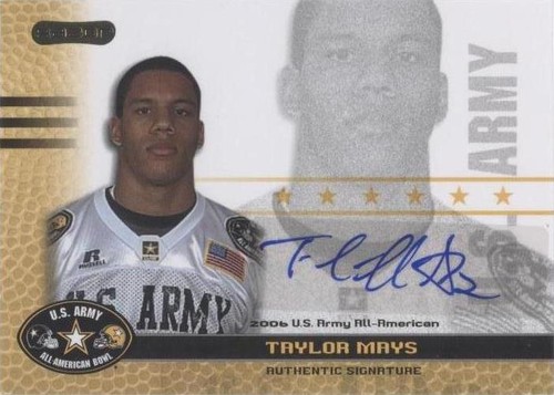 2010 Razor U.S. Army All-American Bowl Taylor Mays #BA-TM1