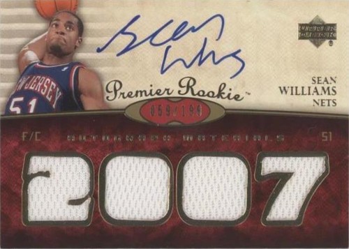 2007-08 UD Premier - Sean Williams #112