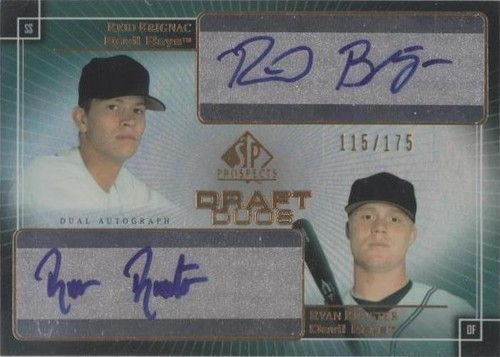2004 SP Prospects - Reid Brignac Ryan Royster #DD-BR