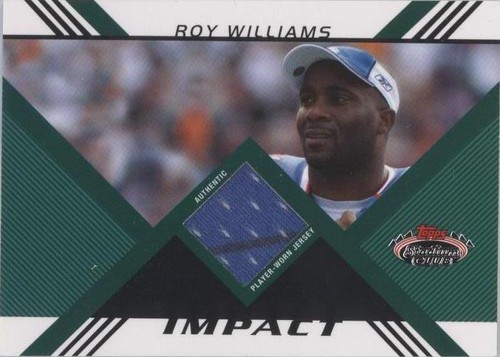 2008 Topps Stadium Club Roy Williams #IR-RW