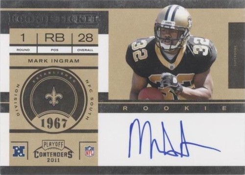 2011 Playoff Contenders Mark Ingram #213