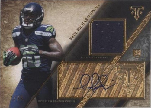 2014 Topps Triple Threads Paul Richardson #TTRAR-54
