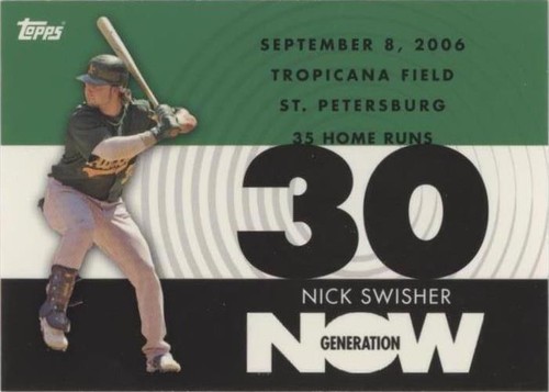2007 Topps - Nick Swisher #GN389