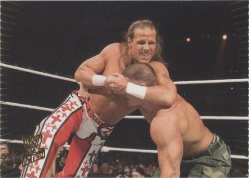 2007 Topps WWE Action - John Cena Shawn Michaels #70