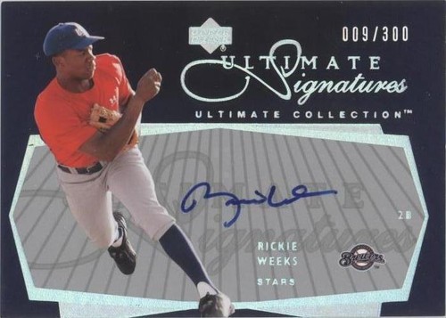 2003 Upper Deck Ultimate Collection - Rickie Weeks #US-RW